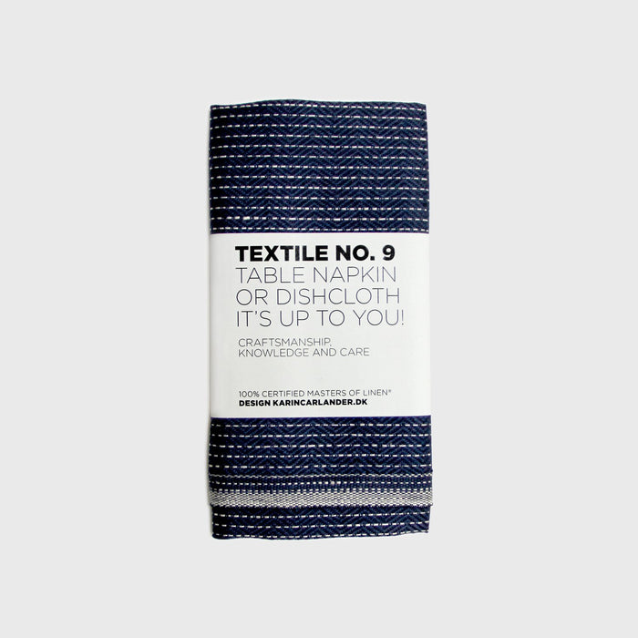 Servett Textile No 9, Indigo